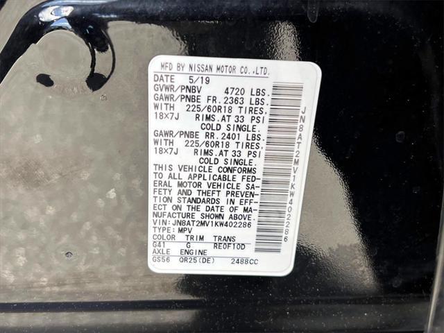 used 2019 Nissan Rogue car, priced at $15,777