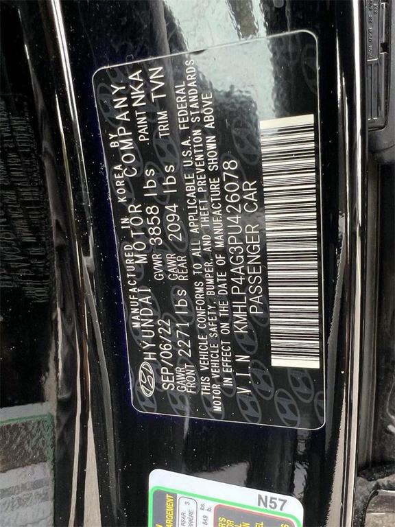 used 2023 Hyundai Elantra car, priced at $21,989