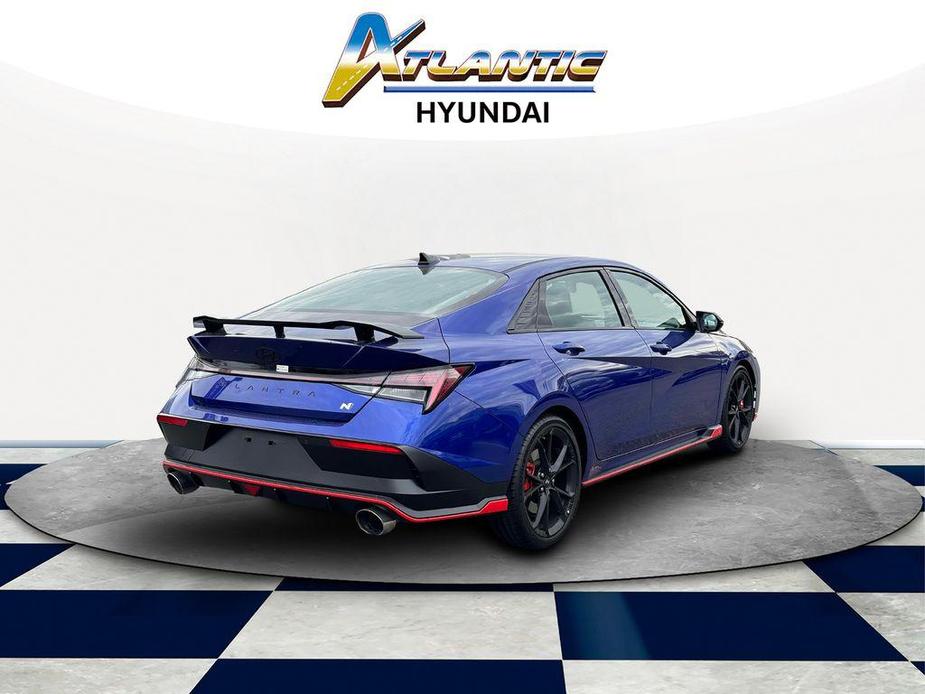 new 2025 Hyundai Elantra N car, priced at $36,805