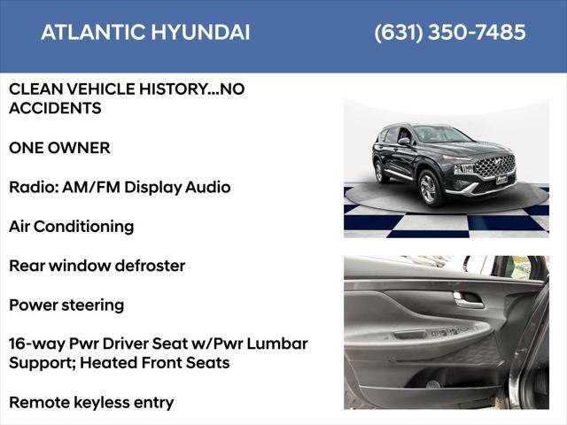 used 2022 Hyundai Santa Fe car, priced at $23,295