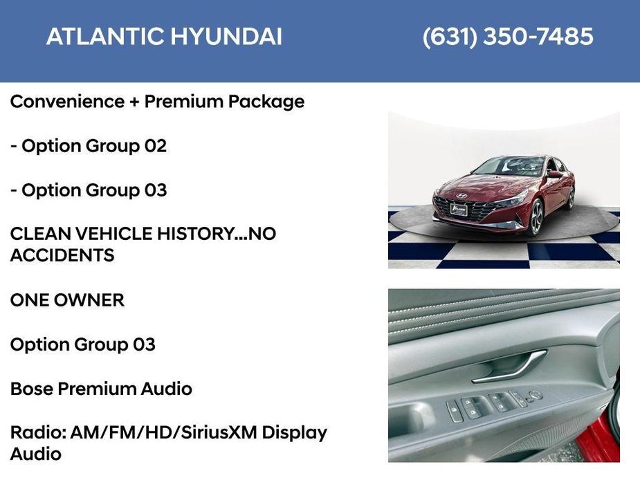 used 2022 Hyundai Elantra car, priced at $16,777