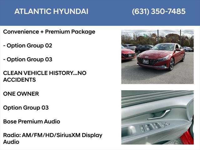 used 2022 Hyundai Elantra car, priced at $16,885