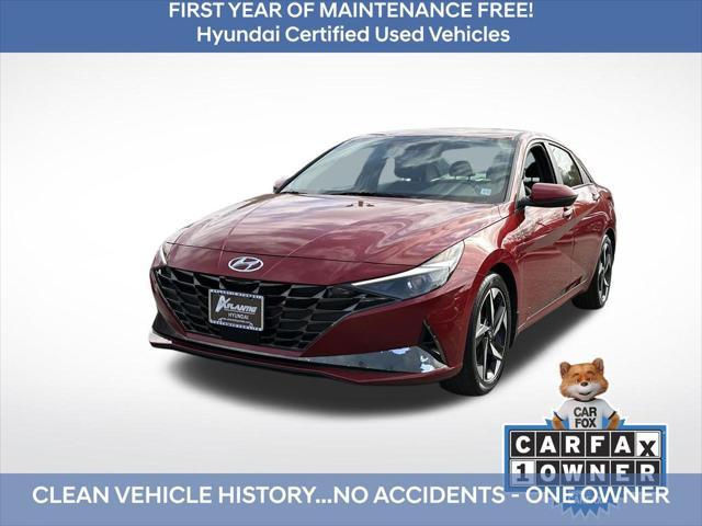 used 2022 Hyundai Elantra car, priced at $16,885