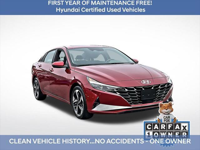 used 2022 Hyundai Elantra car, priced at $17,606