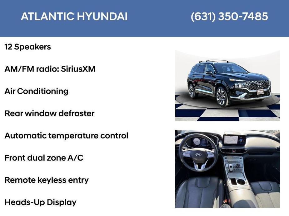 used 2023 Hyundai Santa Fe car, priced at $32,998