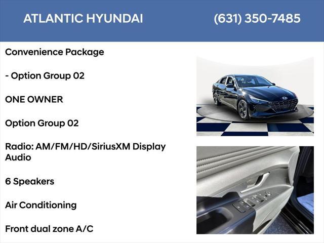 used 2022 Hyundai Elantra car, priced at $18,220