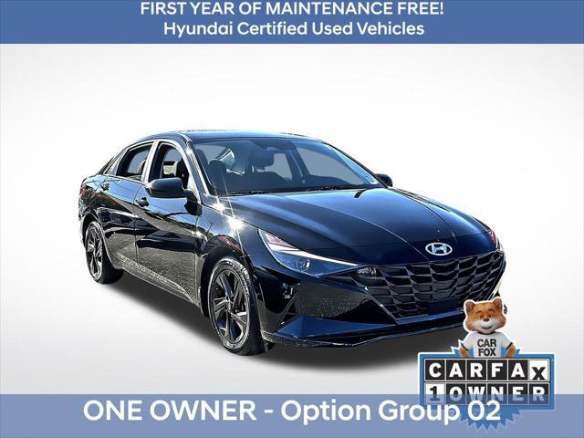 used 2022 Hyundai Elantra car, priced at $18,220