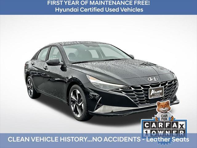 used 2022 Hyundai Elantra car, priced at $18,775