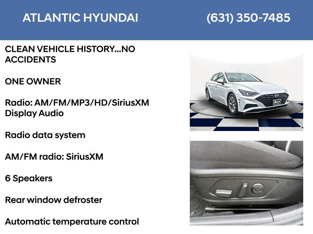 used 2021 Hyundai Sonata car, priced at $17,995