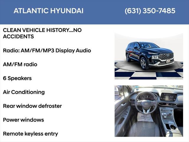 used 2021 Hyundai Santa Fe car, priced at $19,289