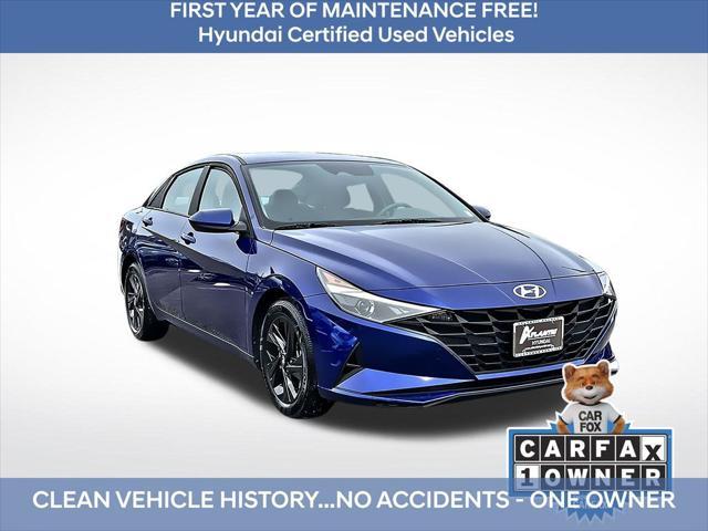 used 2022 Hyundai Elantra car, priced at $16,995