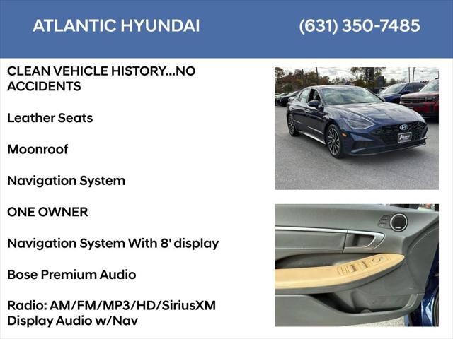 used 2021 Hyundai Sonata car, priced at $21,995