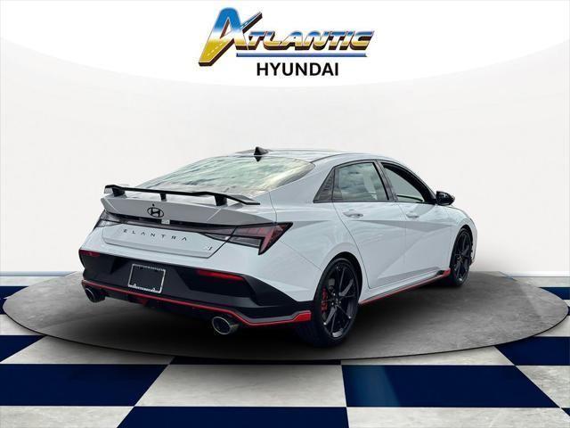 new 2025 Hyundai Elantra N car, priced at $35,255