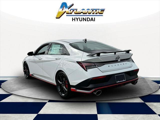 new 2025 Hyundai Elantra N car, priced at $35,255