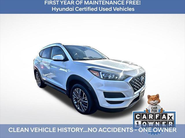 used 2021 Hyundai Tucson car, priced at $18,795