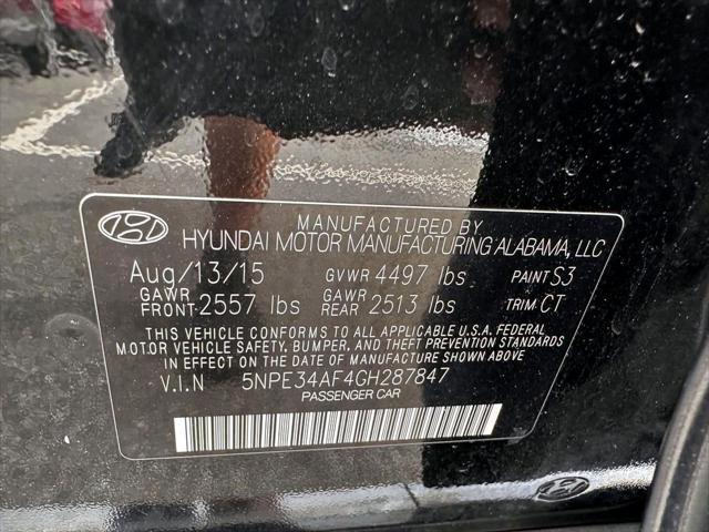 used 2016 Hyundai Sonata car, priced at $12,370