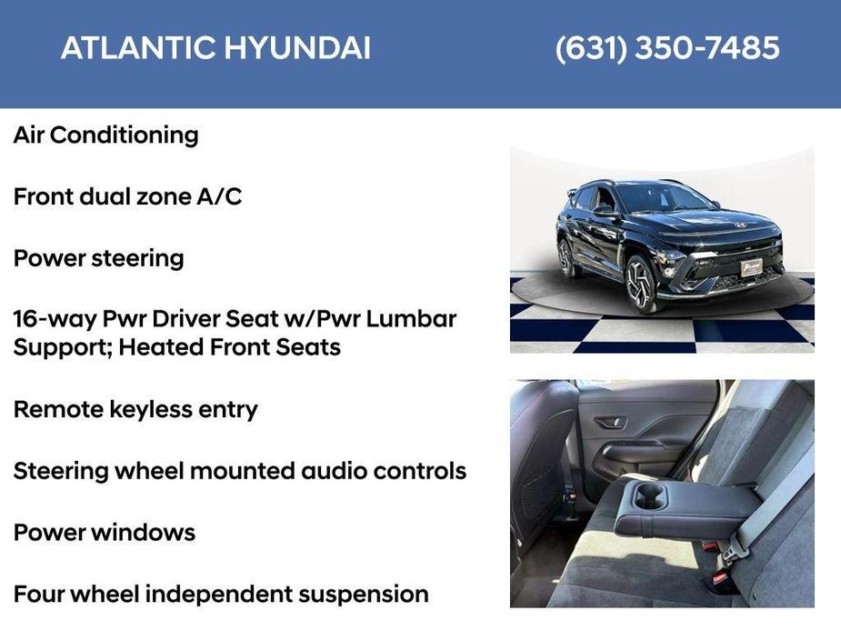 used 2024 Hyundai Kona car, priced at $28,248