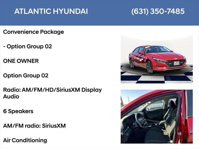 used 2021 Hyundai Elantra car, priced at $16,298