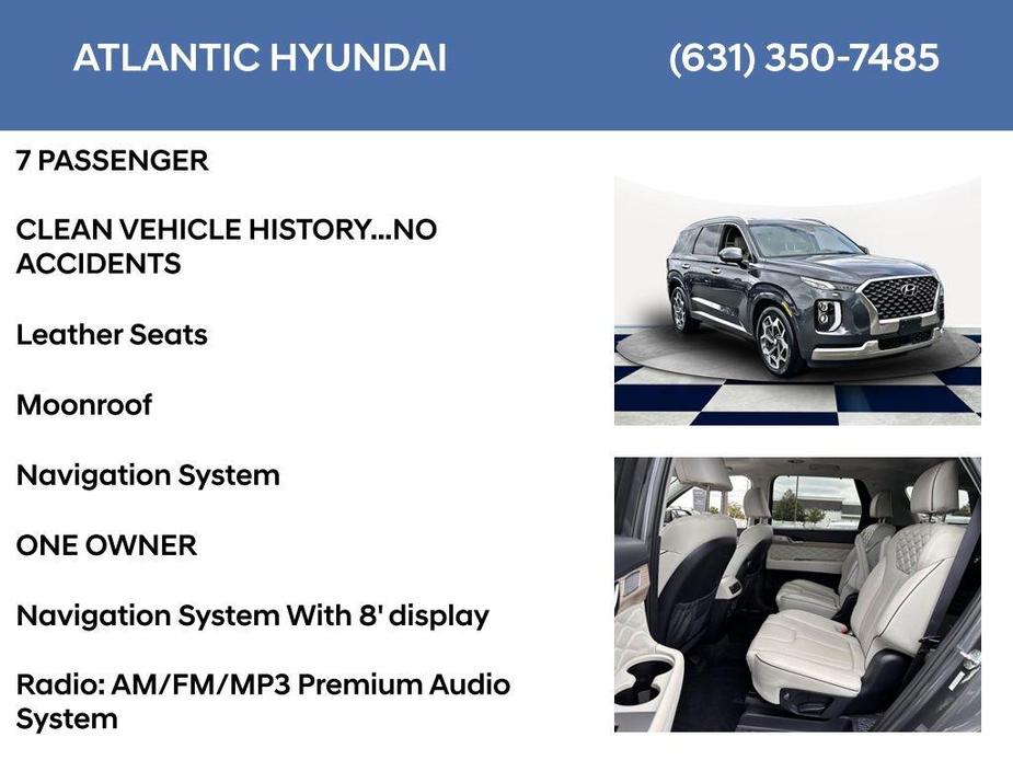 used 2022 Hyundai Palisade car, priced at $34,725