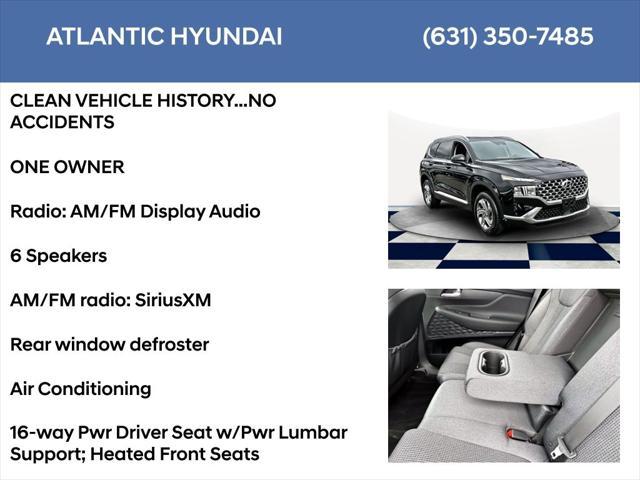 used 2022 Hyundai Santa Fe car, priced at $24,595