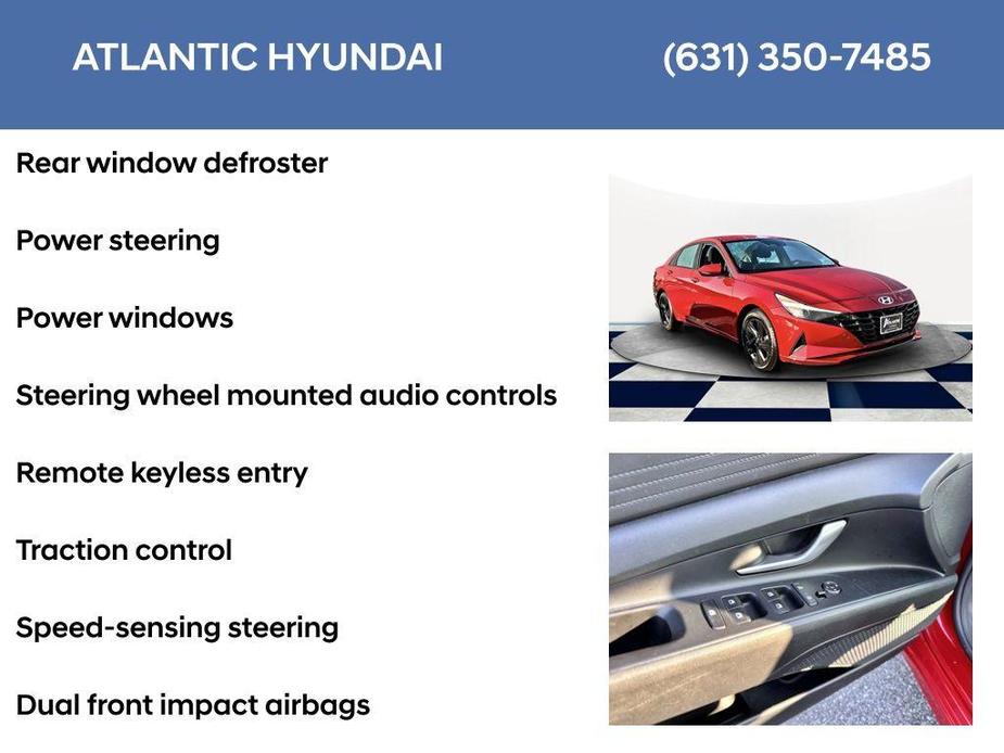 used 2021 Hyundai Elantra car, priced at $16,598