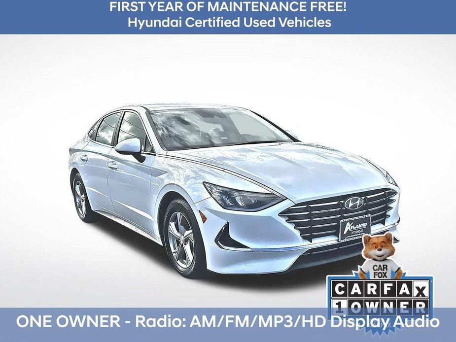 used 2021 Hyundai Sonata car, priced at $15,399