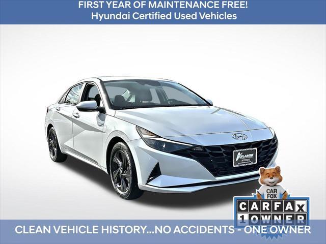 used 2022 Hyundai Elantra car, priced at $17,851