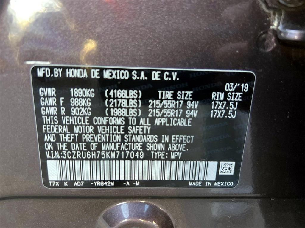 used 2019 Honda HR-V car, priced at $21,777