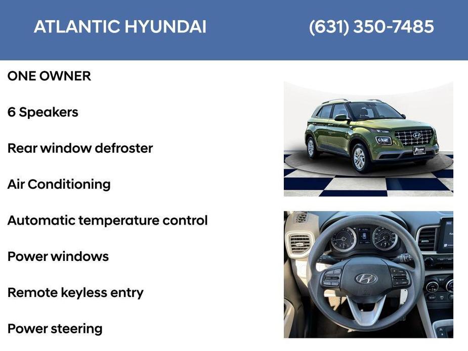 used 2020 Hyundai Venue car, priced at $15,898