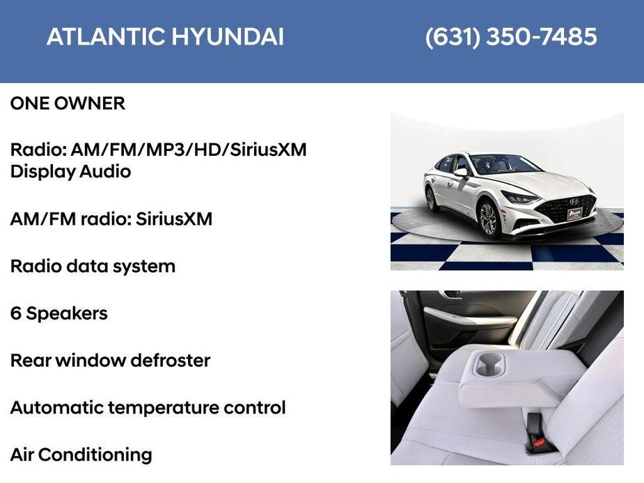 used 2021 Hyundai Sonata car, priced at $17,798