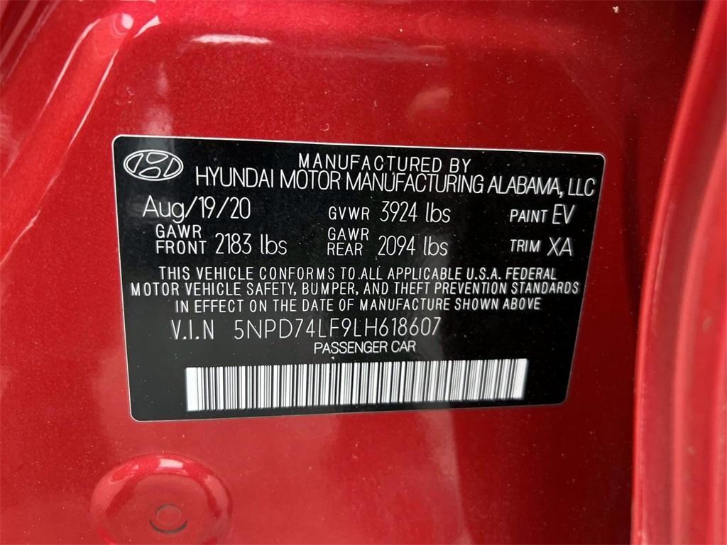 used 2020 Hyundai Elantra car, priced at $14,753