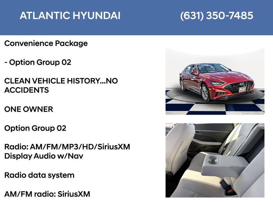 used 2023 Hyundai Sonata car, priced at $19,222