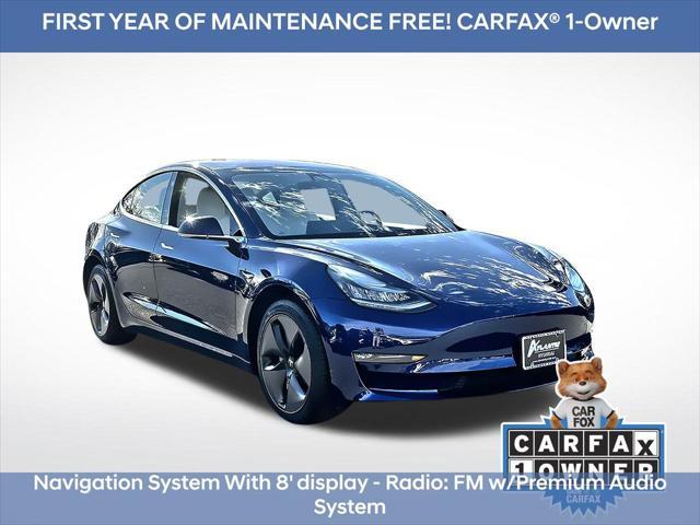 used 2018 Tesla Model 3 car, priced at $20,223