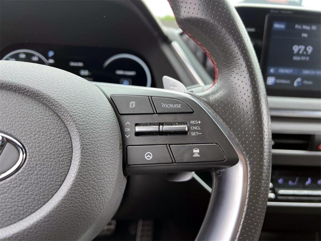 used 2021 Hyundai Sonata car, priced at $19,495