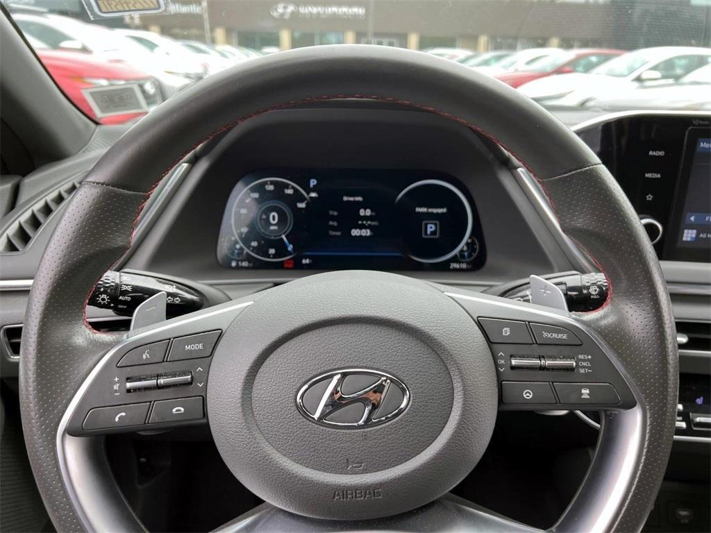 used 2021 Hyundai Sonata car, priced at $19,495