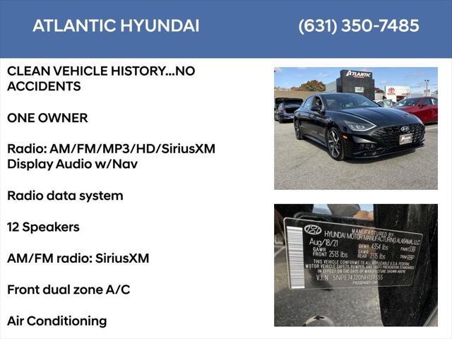 used 2022 Hyundai Sonata car, priced at $22,662