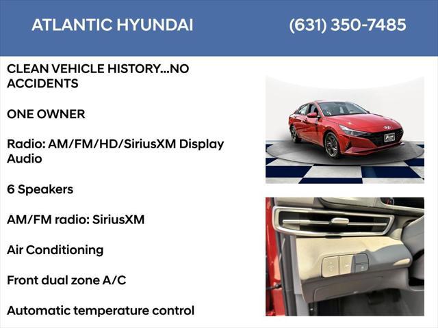 used 2021 Hyundai Elantra car, priced at $16,998