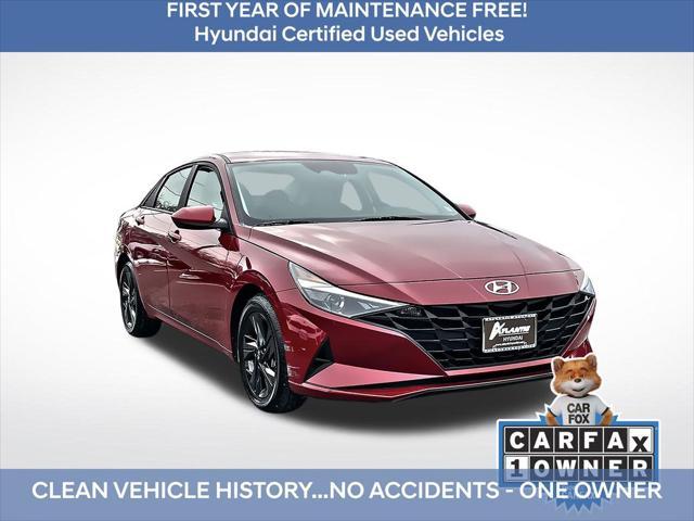 used 2022 Hyundai Elantra car, priced at $16,531