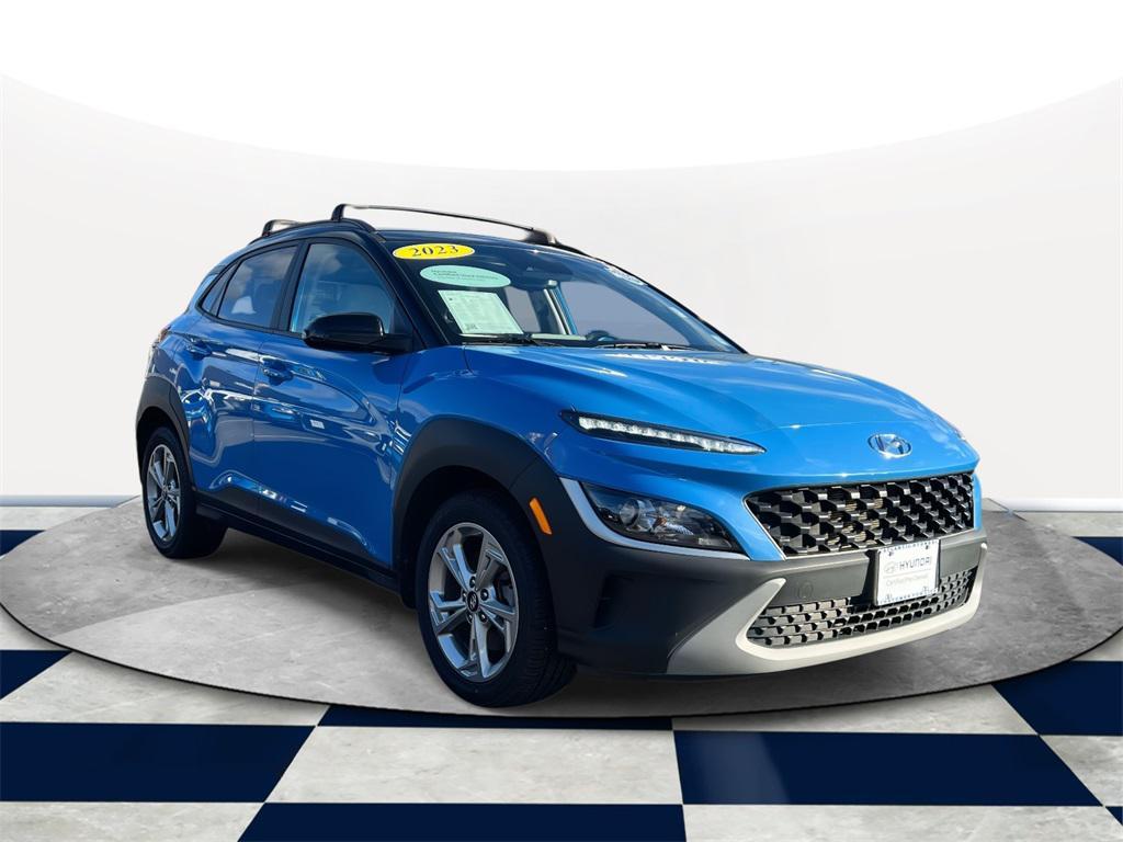 used 2023 Hyundai Kona car, priced at $21,950