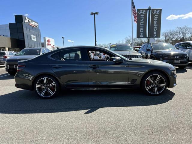 used 2024 Genesis G70 car, priced at $43,777
