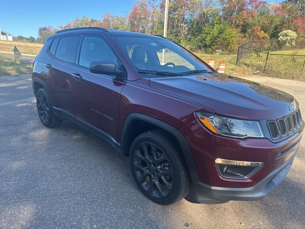 used 2021 Jeep Compass car, priced at $20,495