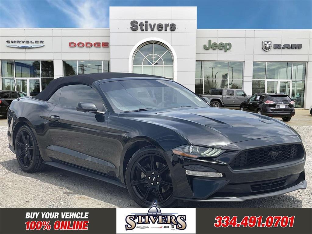 used 2020 Ford Mustang car, priced at $19,695