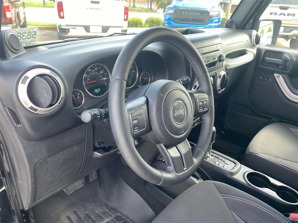 used 2014 Jeep Wrangler Unlimited car, priced at $19,495