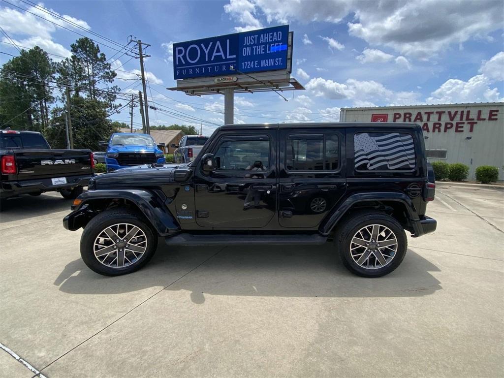 used 2022 Jeep Wrangler Unlimited 4xe car, priced at $38,995