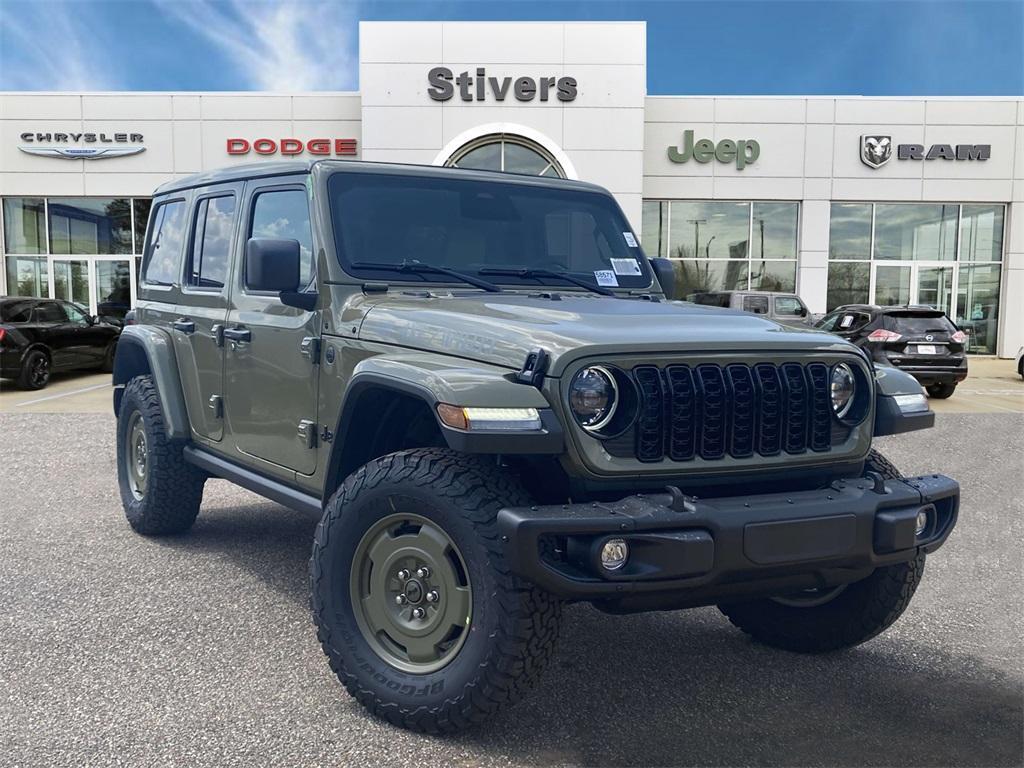 new 2025 Jeep Wrangler 4xe car, priced at $57,995