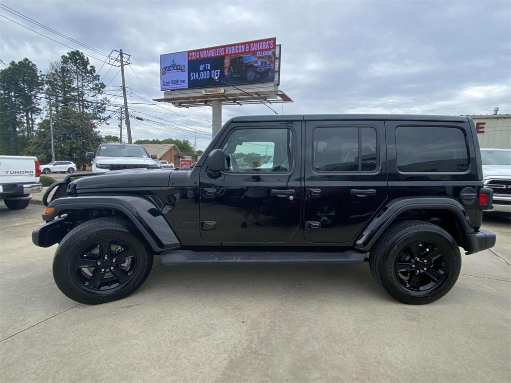 used 2020 Jeep Wrangler Unlimited car, priced at $34,295