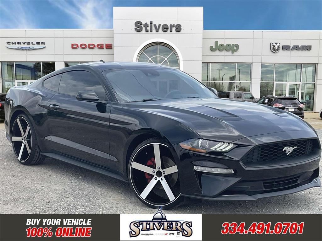 used 2021 Ford Mustang car, priced at $20,495