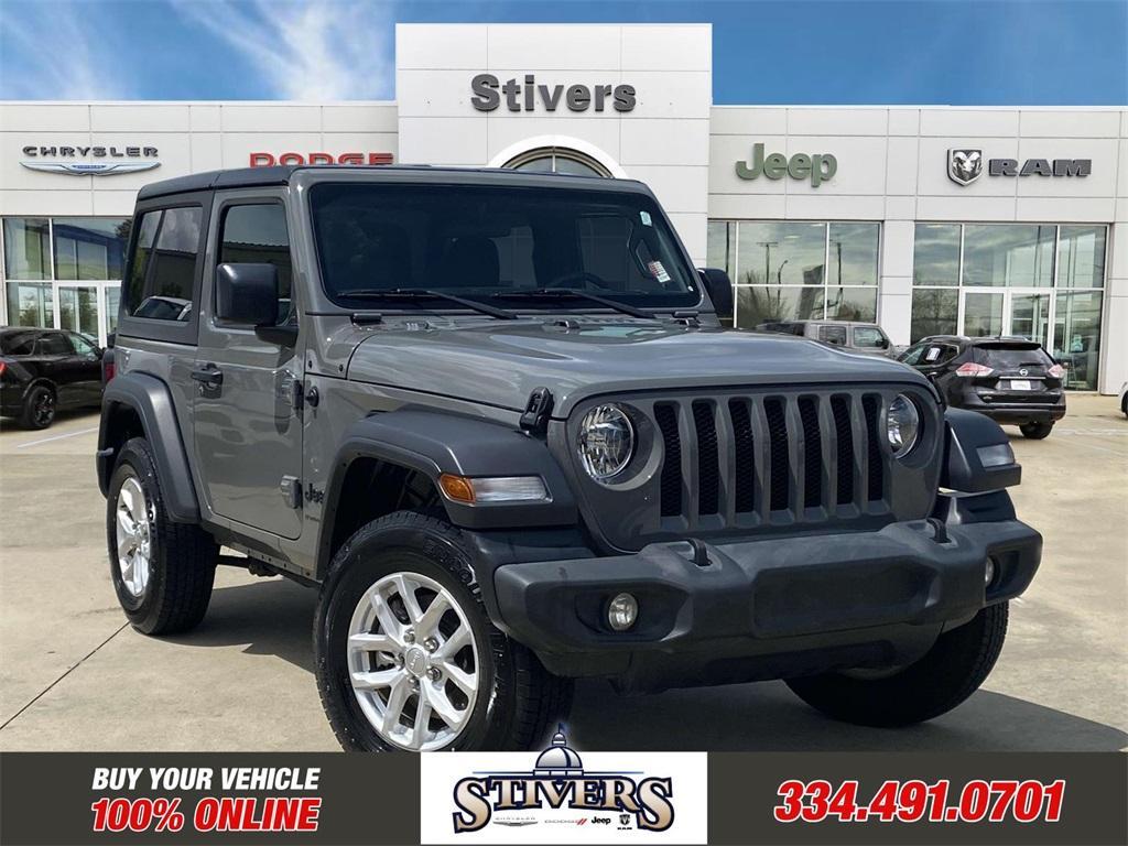 used 2023 Jeep Wrangler car, priced at $29,495