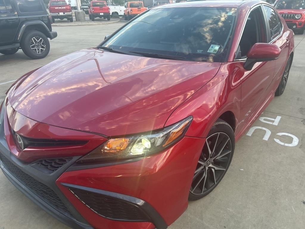 used 2021 Toyota Camry car, priced at $18,495