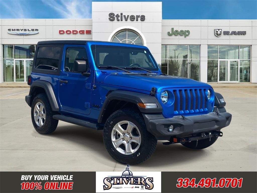 used 2022 Jeep Wrangler car, priced at $26,495